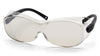 Safety Glasses - Pyramex OTS XL Visitor Safety Glasses, Over The Glasses OTG 12 Pair