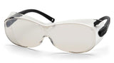 Safety Glasses - Pyramex OTS XL Visitor Safety Glasses, Over The Glasses OTG 12 Pair