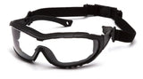 Safety Glasses - Pyramex V3T Anti-Fog Safety Glasses With Adjustable Strap 12 Pair