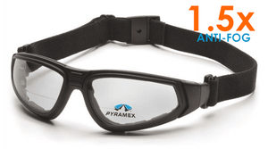 Safety Glasses - Pyramex XSG Anti-Fog Reader Safety Glasses With Strap 12 Pair