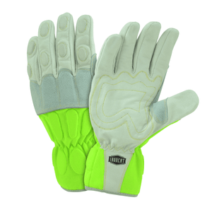 Welders Gloves - Welding Gloves, 9074, Hi-Viz Padded Utility Cylinder Glove, Pair